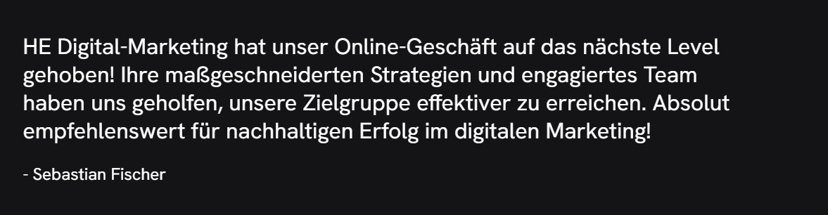 Erfolgsgeschichte
